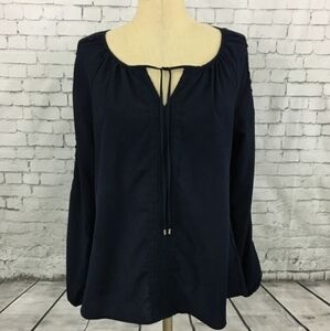 St Tropez West Size Medium Top Blouse Shirt
